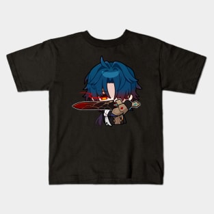 Honkai Star Rail Chibi Blade Kids T-Shirt